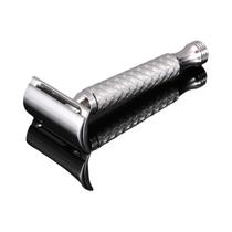 CNC 316 aço inoxidável Double Edge segurança navalha para homens, Metal barbear barbeadores manuais