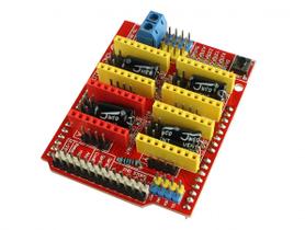 CNC Shield V3 Impressora 3D para 4 Drivers Compatível com Arduino A4988 - GC-120 - Multcomercial