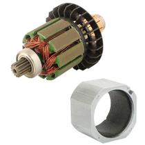 Cnj rotor+estator magnetico p/ parafusadeira dhp482 / ddf482