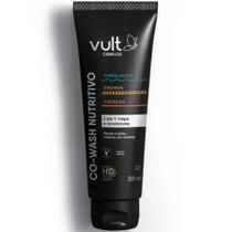 Co-Wash Nutritivo 2 em 1 Cabelos Ondulados, Cacheados e Crespos 250ml - Vult