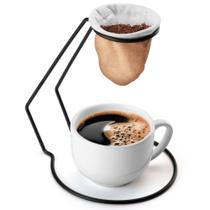 Coador Café Chá Suporte Individual Pano Reutilizável