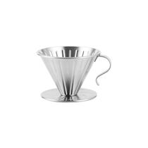 Coador Cafe Inox Filtro V60 Dripper Barista Reutilizavel