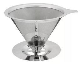 Coador Café Pour Over Inox Tamanho 102 Não Precisa Filtro