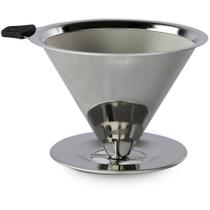 Coador de Café Bialetti Pour Over em Aço Inox 10490406