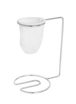 Coador de Café Individual Passador de Pano Suporte Cromado