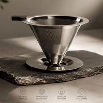 Coador de Café Inox Para Café Coado Coador de Café Inox Para Café Coado