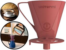 Coador De Café Plástico Para Garrafas Universal Suporte Para Filtro 102 E 103 Reutilizável Coador De Café Plástico Para Garrafas Universal Suporte Para Filtro 102 E 103 Reutilizável