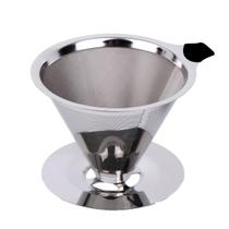 Coador De Café Pour Over Inox Tam 101 Não Precisa Filtro