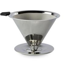Coador de Café Reutilizável Inox Não Precisa Filtro 400ml