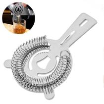 Coador de Gelo Profissional Aço Inox 14x8,5cm - UNYGIFT Coador de Gelo Profissional Aço Inox 14x8,5cm - UNYGIFT