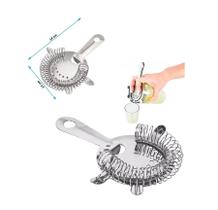 Coador De Gelo Profissional Aço Inox Barman Bebidas