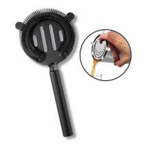 Coador De Gelo Strainer Inox 2 Apoio Coquetéis Profissional