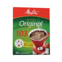 Coador de Papel Médio Nº103 com 30 Unidades Melitta