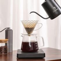 Coador e Jarra De Vidro Borossilicato Passador de Café V60 500ml Kit Preparo para Café Coador e Jarra De Vidro Borossilicato Passador de Café V60 500ml Kit Preparo para Café