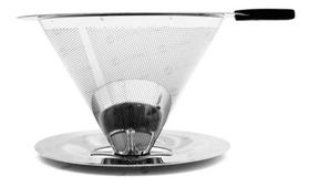 Coador Filtro Café Aço Inox Para 2 Xicaras - Unyhome