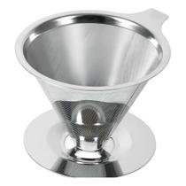 Coador Filtro Café Aço Inox Reutilizável Ecológico - Rápido