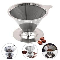 Coador Filtro Café Pour Over Inox Tam 101 Sem Filtro