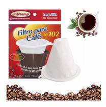 Coador Filtro para Café 102 Reutilizável Cor Branco