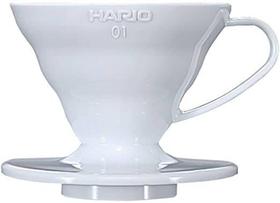 Coador Hario V60 Acrílico Branco Tamanho 01