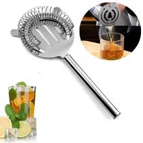 Coador Para Gelo Inox Bar Coqueteleira Bartender Profissional Drink Bebida