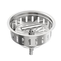 Coador para pia de cozinha KONE 3,5" em aço inoxidável com trava giratória Coador para pia de cozinha KONE 3,5" em aço inoxidável com trava giratória
