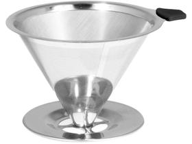 Coador Pour Over Bialetti Aço Inox P/ Café 2 Xícaras