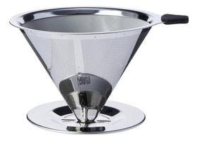 Coador Pour Over Bialetti Aço Inox P/ Café 2 Xícaras