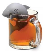 Coador Tubarão Infusor Divertido Silicone 15 Unidades Coador Tubarão Infusor Divertido Silicone 15 Unidades