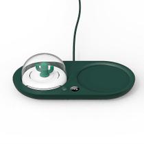 Coasters 20w copo aquecedor copo aquecedor caneca aquecimento coaster 3 engrenagens almofada de aquecimento termostática inteligente café leite chá