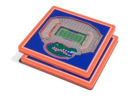 Coasters YouTheFan NCAA Florida Gators 3D StadiumView x2