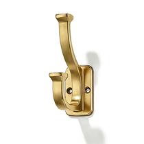 Coat Hooks CABDM Champagne Bronze Zinc Alloy, pacote com 3 Coat Hooks CABDM Champagne Bronze Zinc Alloy, pacote com 3