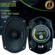Coaxial Audiophonic Sensation Cs690 - 160w Rms / 6x9 Pols