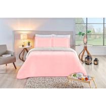 Coberdrom Casadinho Queen Manta Soft e Sherpa