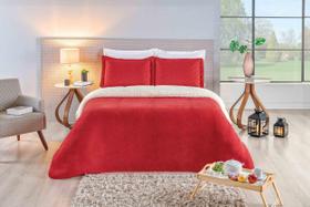 Coberdrom Casadinho Queen Manta Soft e Sherpa