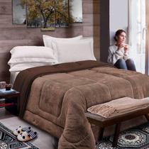 Coberdrom Casal Pele De Carneiro Sherpa Dupla Face Columbia Marrom Casa Dona Coberdrom Casal Pele De Carneiro Sherpa Dupla Face Columbia Marrom Casa Dona