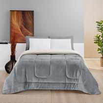 Coberdrom Casal Queen Com Sherpa Dupla Face Toque De Lã de Carneiro Everest Coberdrom Casal Queen Com Sherpa Dupla Face Toque De Lã de Carneiro Everest