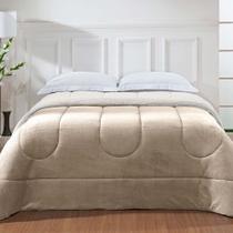 Coberdrom Casal Sherpa Dupla Face Soft Com Lã de Carneiro