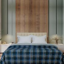 Coberdrom Casal Winter Dupla Face De Sherpa Edredom Cobertor