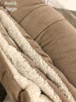 Coberdrom Cobertor Alaska Queen Casal Grande Fofo Quente Pro Frio Macio Colorido - af enxovais