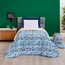 Coberdrom Cobertor Fantasy Solteiro Infantiil Sherpa Manta Toque Lã De Carneiro - Games Coberdrom Cobertor Fantasy Solteiro Infantiil Sherpa Manta Toque Lã De Carneiro - Games