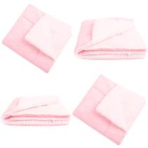 Coberdrom Edredom com Sherpa para Bebê Balão Rosa 01 Peça Coberdrom Edredom com Sherpa para Bebê Balão Rosa 01 Peça