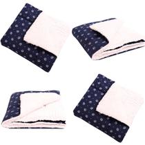 Coberdrom Edredom com Sherpa para Bebê Coroa Marinho 1 Peça Coberdrom Edredom com Sherpa para Bebê Coroa Marinho 1 Peça