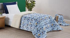 Coberdrom Edredom P/ Cama De Solteiro Soft Infantil Flannel