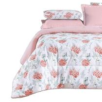 Coberdrom Edredom Sensuale Super King Hortência - 80% Algodão, 20% Poliéster Coberdrom Edredom Sensuale Super King Hortência - 80% Algodão, 20% Poliéster