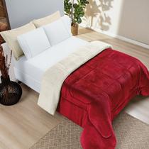 Coberdrom Everest Casal Manta Sherpa 100g - Vermelho Coberdrom Everest Casal Manta Sherpa 100g - Vermelho