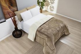 Coberdrom Everest Solteiro 1 Pç Dupla Face Manta 100g Sherpa