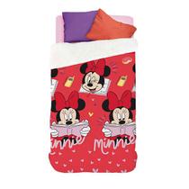 Coberdrom Fleece Dupla Face Solteiro Minnie 150x200cm - Lepper Kids