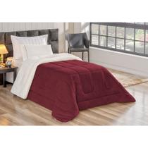 Coberdrom King Soft Marsala Valle Enxovais 1 peça