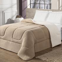 Coberdrom Maya King De Sherpa E Manta Soft Dupla Face