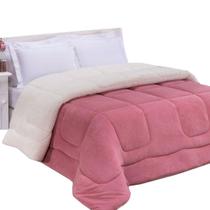 Coberdrom Queen Casal Felpudo Edredom Dupla Face Varias Cor Coberdrom Queen Casal Felpudo Edredom Dupla Face Varias Cor